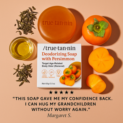 Deodorizing Soap with Persimmon